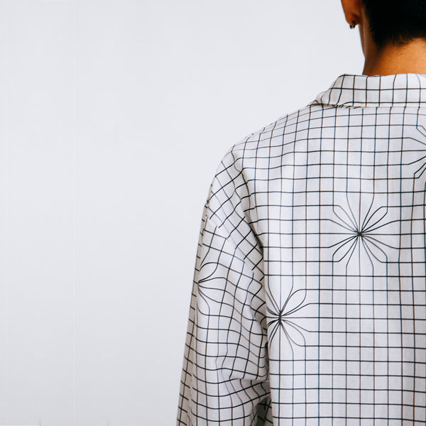 Grid Shirt Jacket / Dress