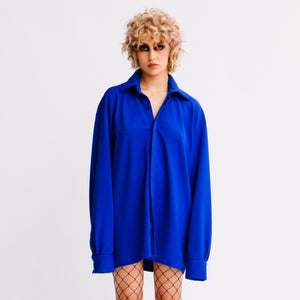 Cobalt Shirt Jacket / Dress
