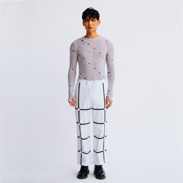 Grid Trousers